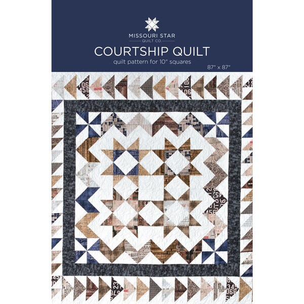 Courtship Quilt  Pattern by Missouri Star Quilt Company. PAT2040