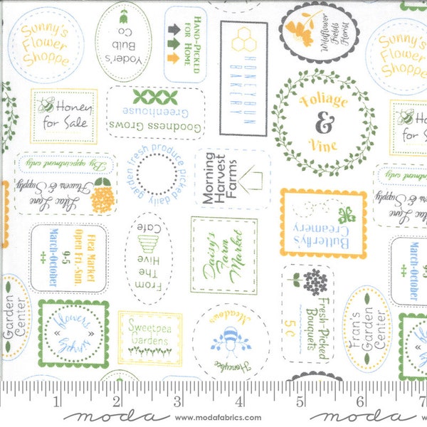 Spring Brook Cloud Fabric by Corey Yoder for Moda Fabrics 29115 31 **This is a 2 yard cut**