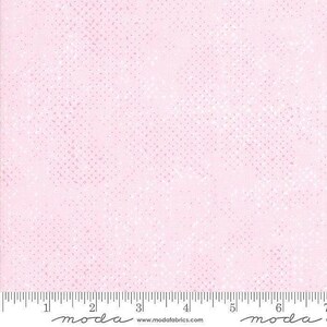 Just Red Spotted Powder Pink Fabric by Zen Chic for Moda Fabrics 1660 97 *This is for a 2 Yard & 23" Cut* #0