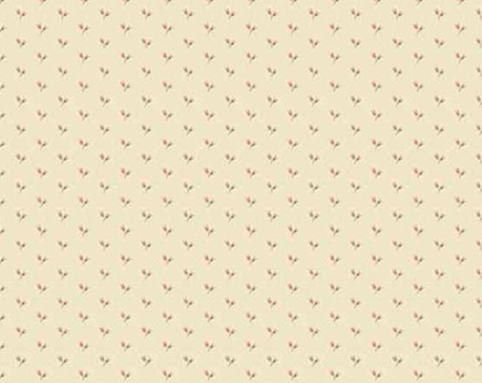 Primrose Pink Floral Fabric by Laundry Basket Quilts for Andover