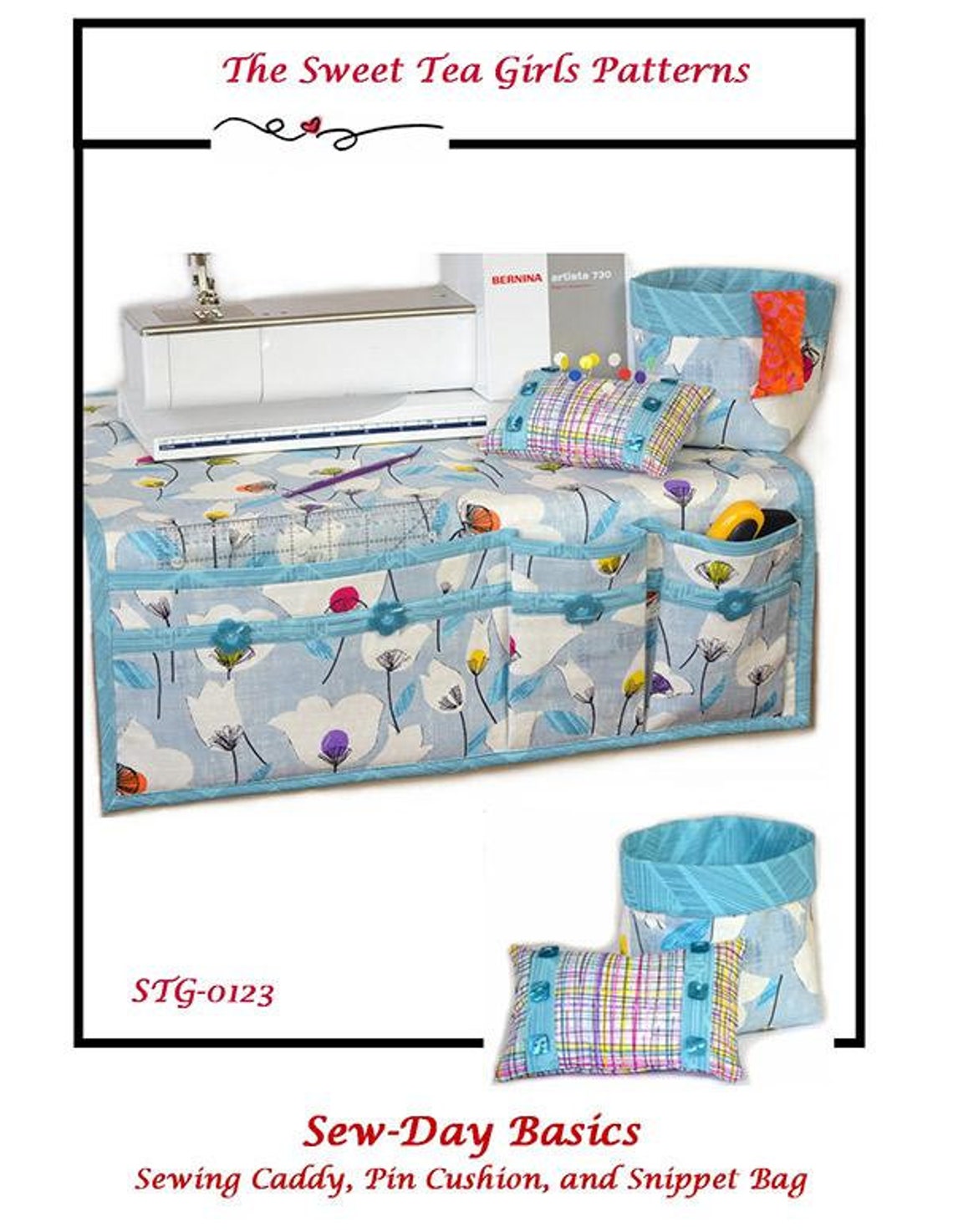 The Sweet Tea Girls Sewing Caddy Patterns STG0123 Etsy