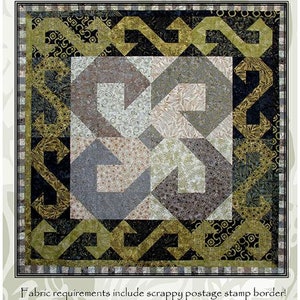 A Pinch of Flower, A Quilt Pattern by Stephanie Prescott for A Quilter's Dream P101