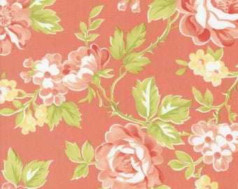 Jelly Jam Summer Bloomers Large Floral Cotton Fabric by Fig Tree for ...