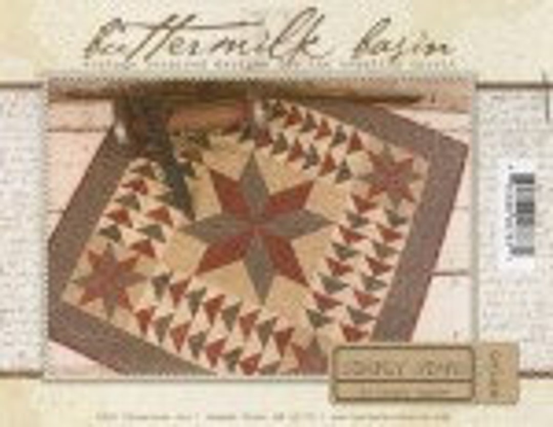 Simply Starts A Buttermilk Basin Pattern. Vintage Inspired Designs for