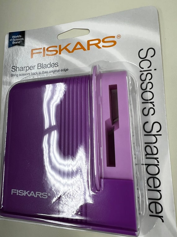 Scissors Sharpener by Fiskars ( Purple)