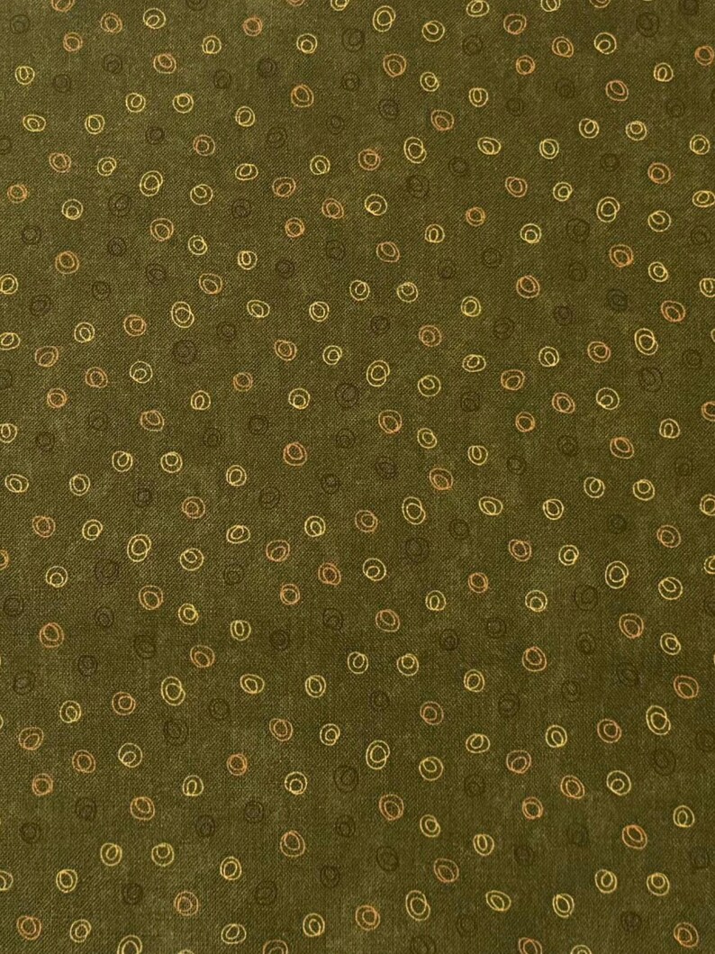 Beauty Fall Green Fabric by Sandy Gervais for Moda Fabrics 17887 14 ...