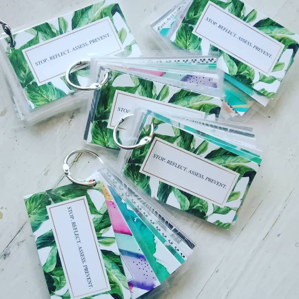 Self Help Cards DBT BPD PTSD anxiety depression