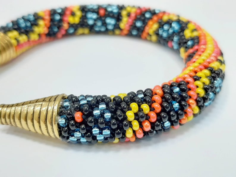 16 strands beaded kumihimo pattern PDF tutorial South night bracelet