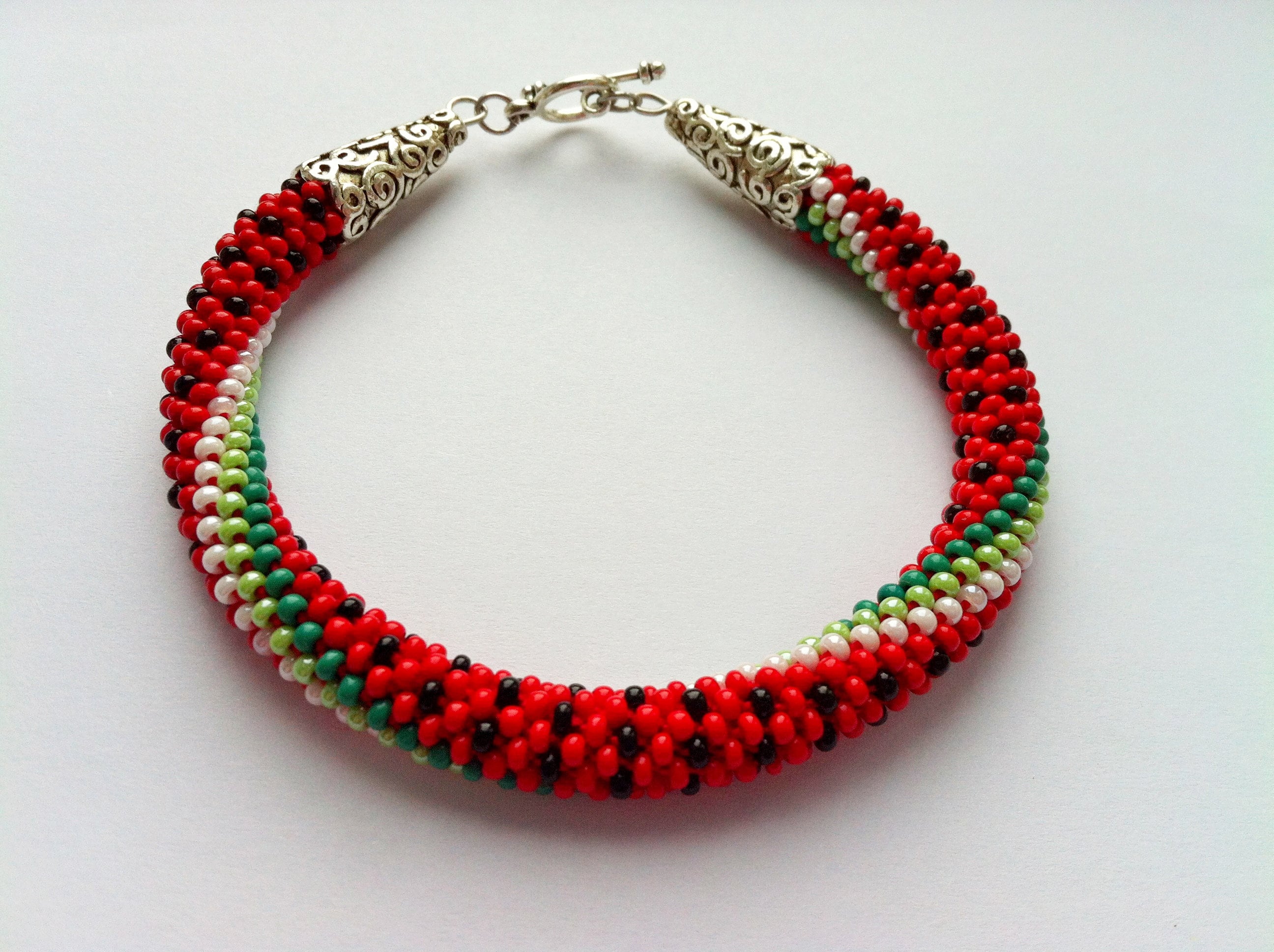 12 Strands Beaded Kumihimo PDF Pattern Tutorial Juicy Etsy UK