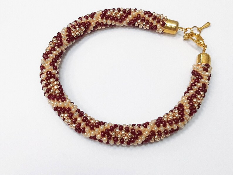 12 strands beaded kumihimo pattern PDF tutorial Royal diamonds Etsy