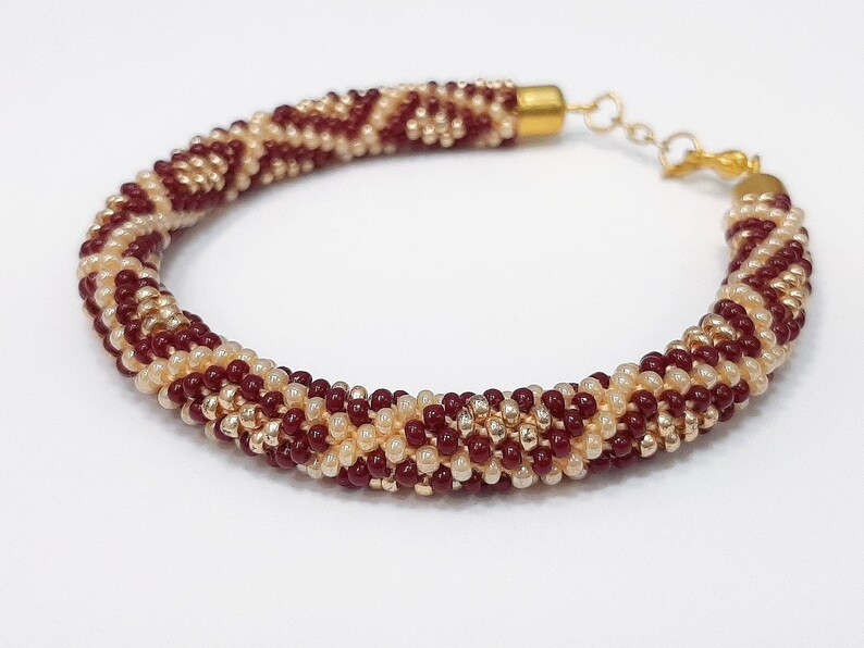 12 strands beaded kumihimo pattern PDF tutorial Royal diamonds Etsy