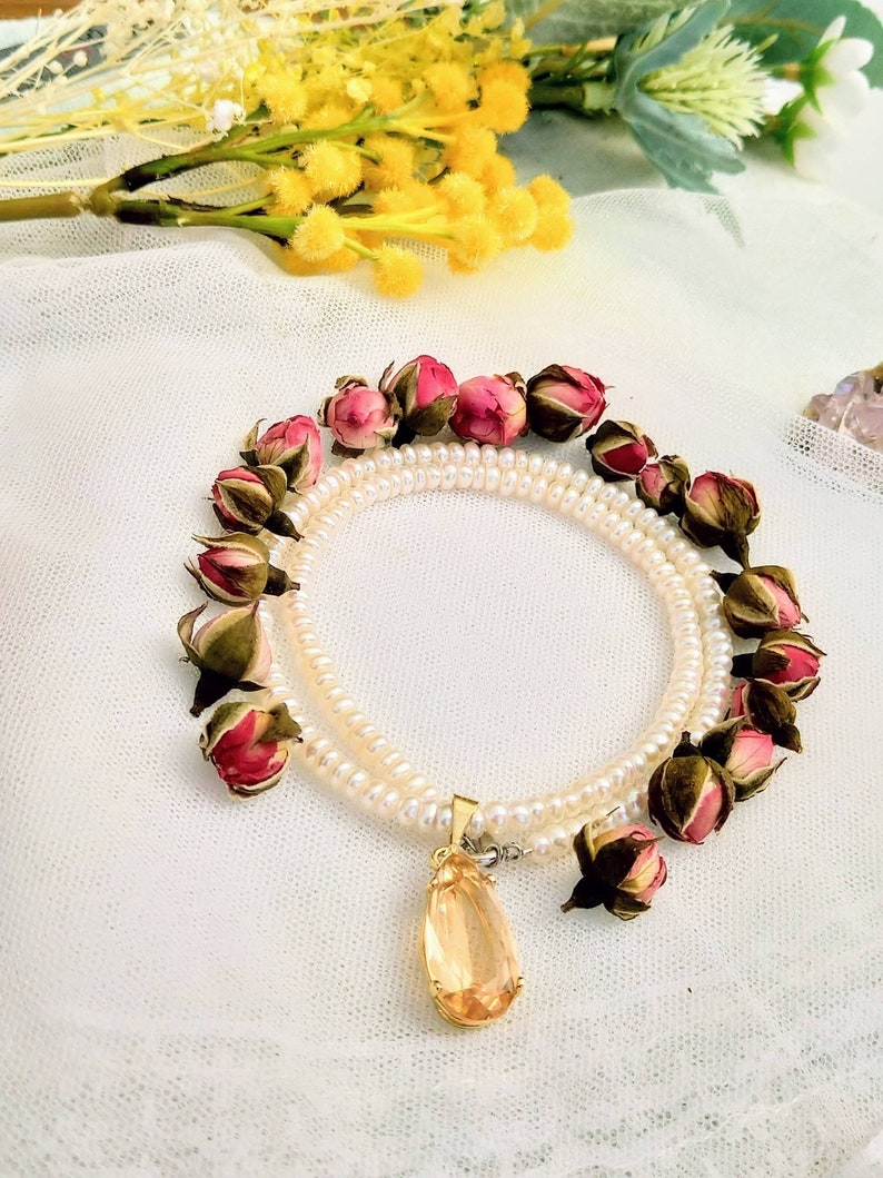 Andara Crystal Spring Necklace