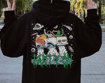 Galaxy weed hoodie shop
