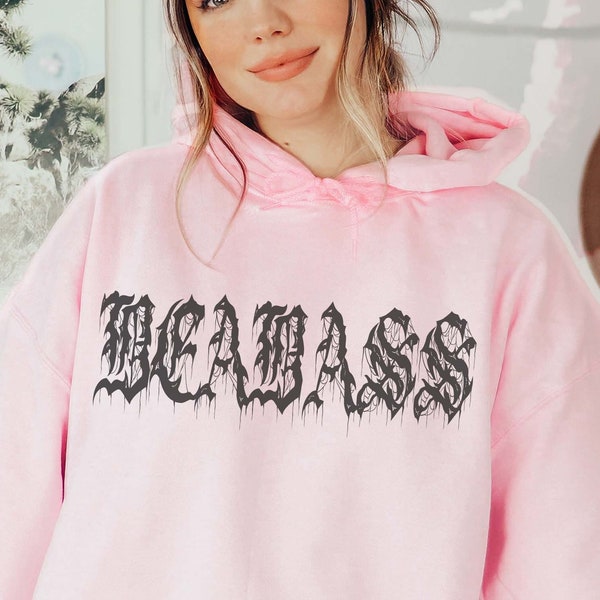 Deadass Hoodie | Funny Gothic Shirts Sweatshirts and Hoodies for Men and Women | Silly Gifts for Friends