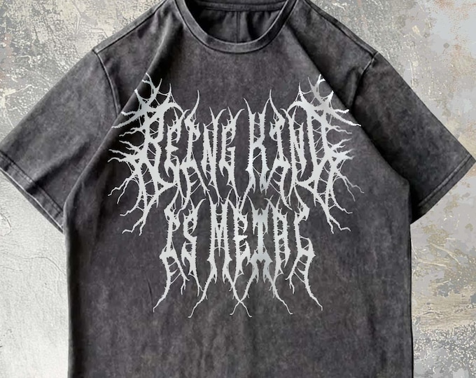 Featured listing image: Being Kind is Metal Shirt