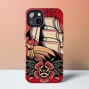 Pirate Ship Drawing Case-Mate iPhone Case