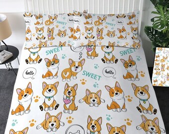 corgi sheet set