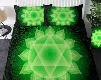 Bright Green Duvet Etsy