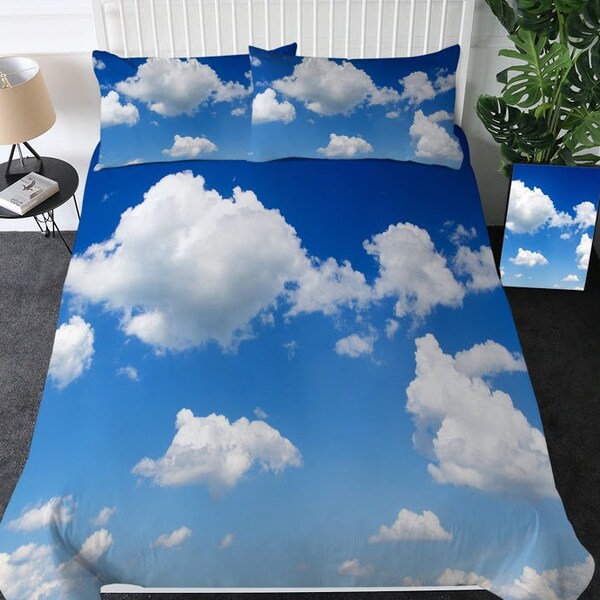 Clouds Duvet Cover Etsy