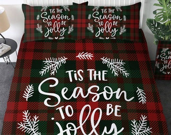cot bed christmas duvet