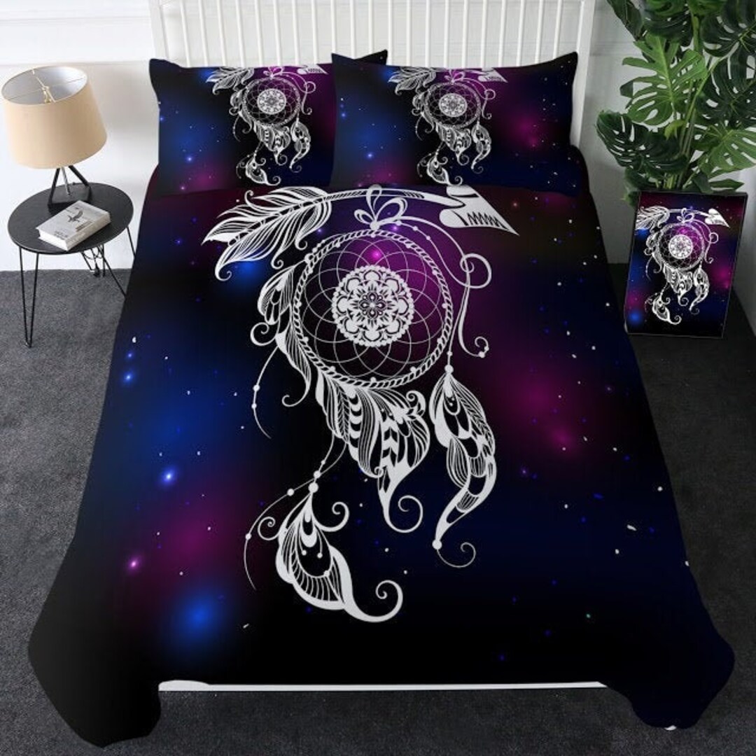 Dreamcatcher Quilt Cover Dream Catcher Duvet Cover Bedding 3d Etsy