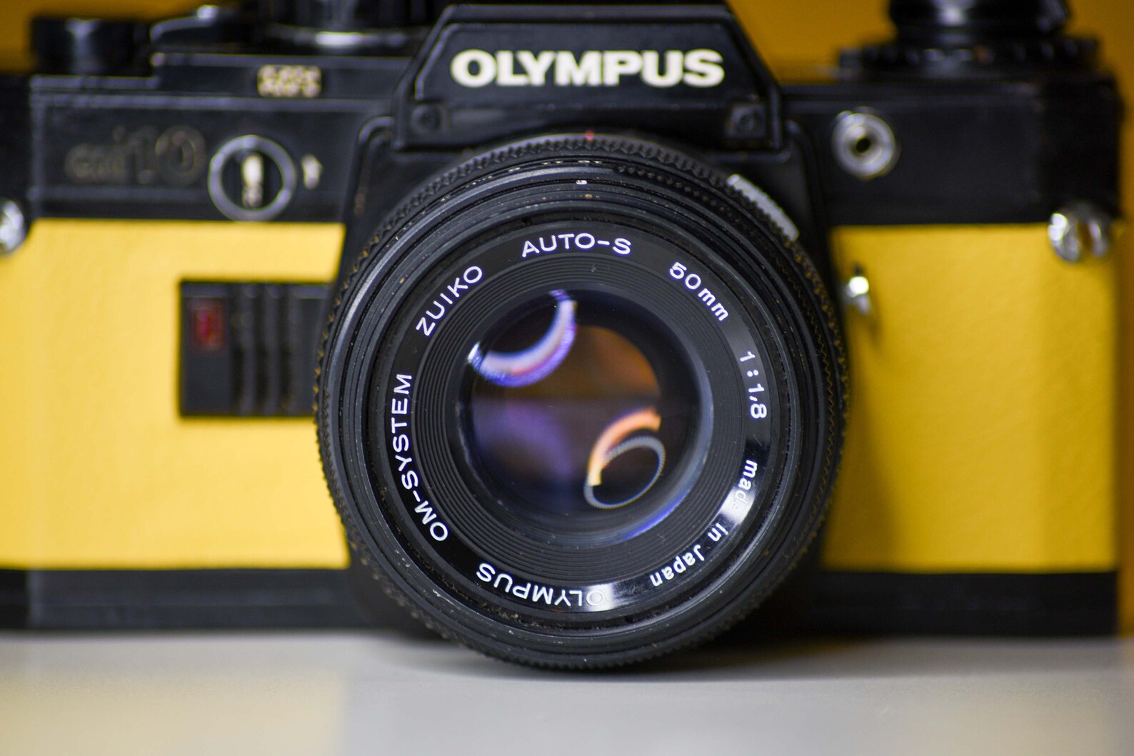 Olympus OM10 Slr Vintage 35mm Film Camera With Zuiko 50mm F1.8 Etsy