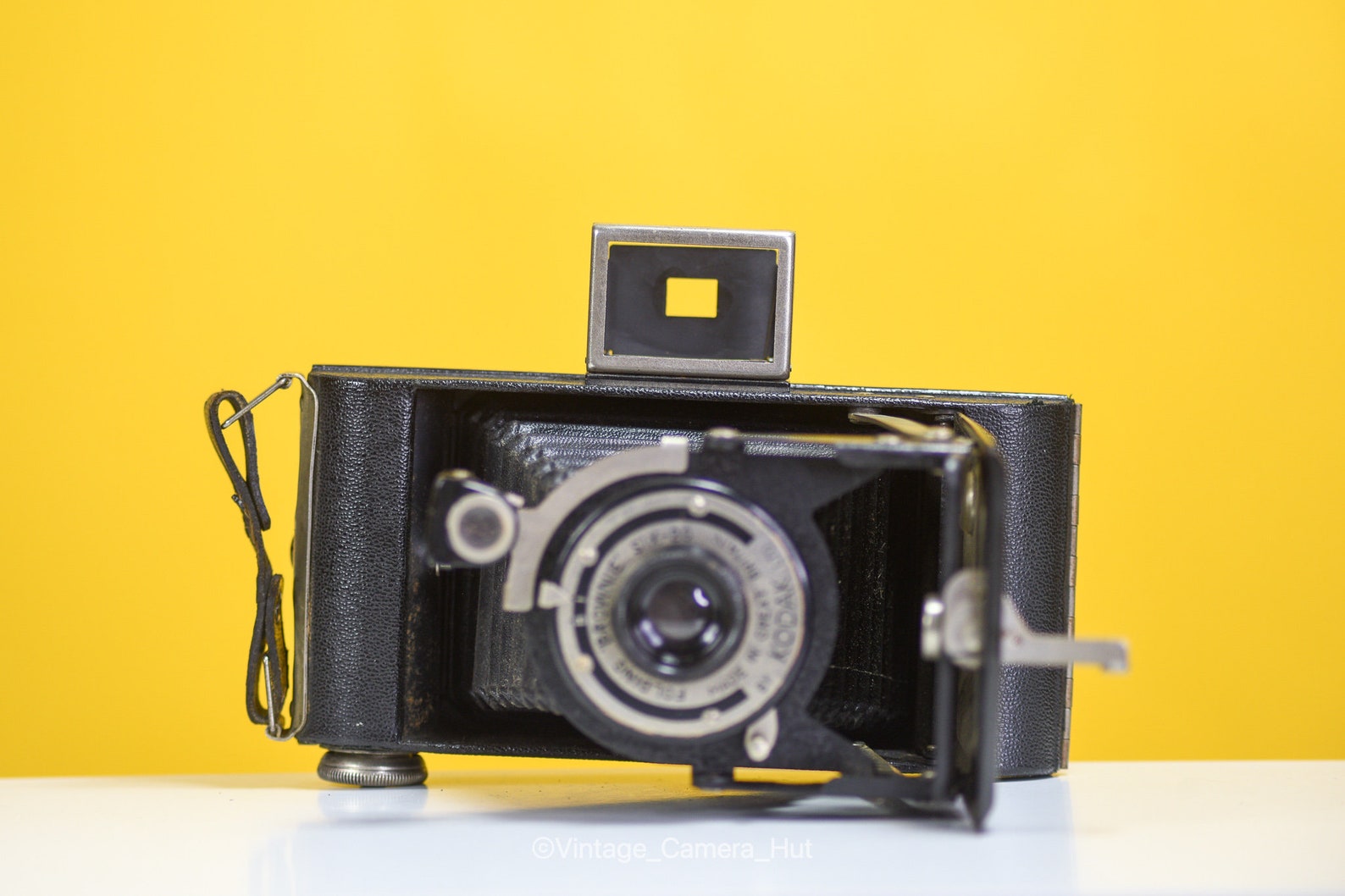 Kodak 620 Folding Film Camera With Leather Bag Etsy