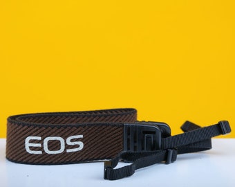 Dragonne pour appareil photo EOS Canon en marron