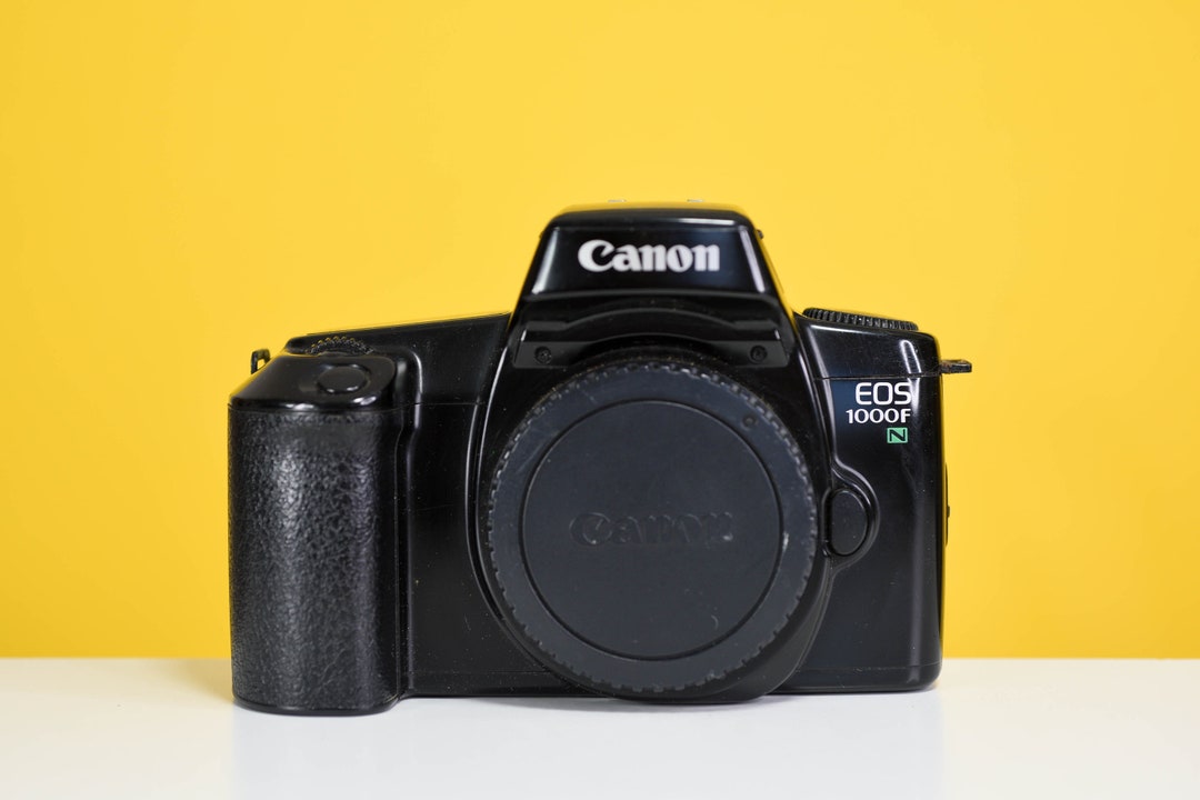 cámara analogica canon eos 1000f reflex 35mm má - Compra venta en  todocoleccion