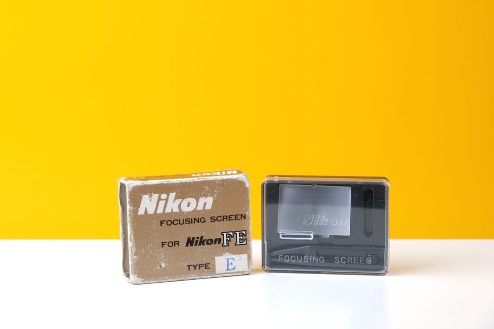 Verre De Visée Type B Pour Nikon F3 – Accessoire D'origine Nikon – Occasion Avec Boîte