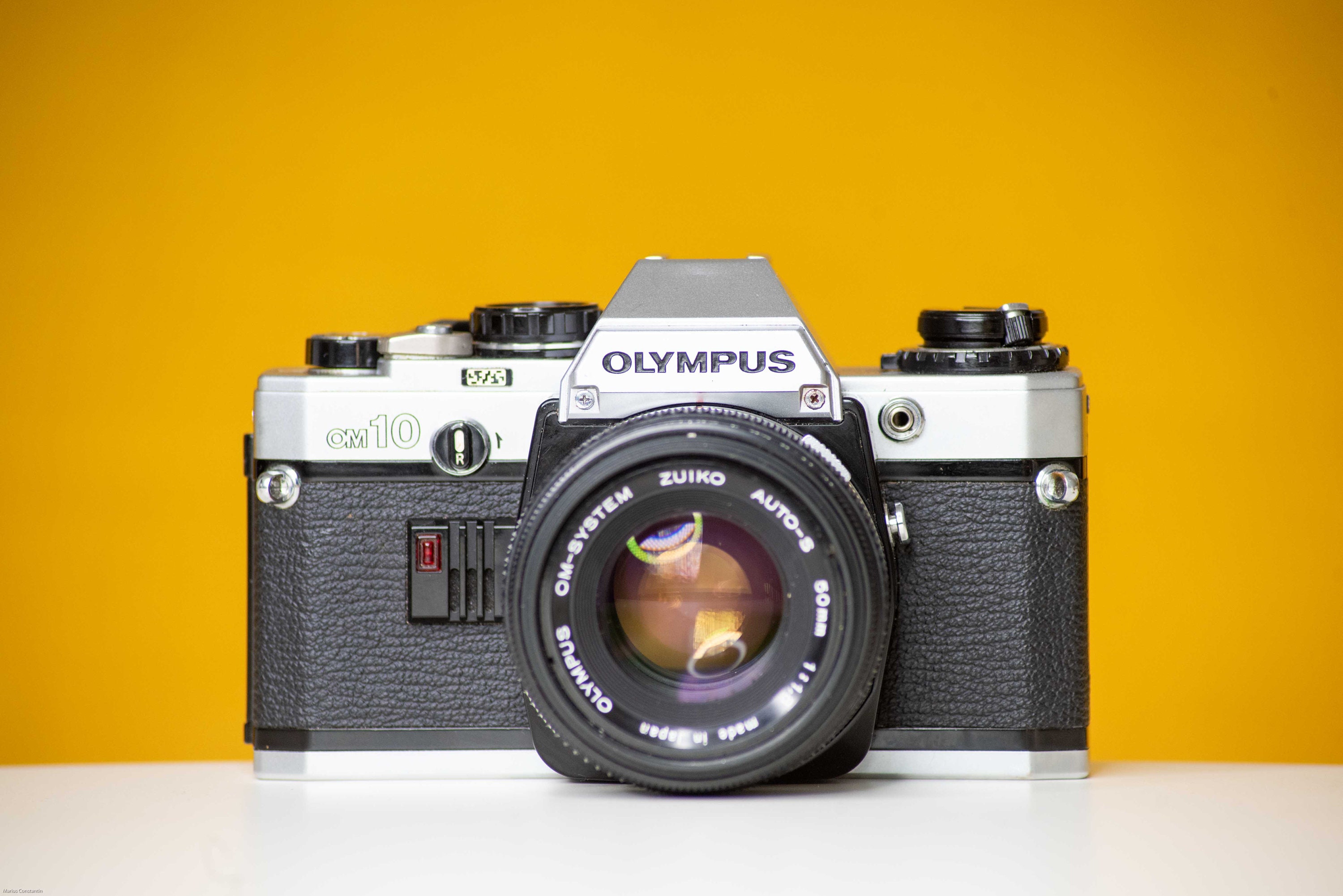 Olympus OM10 Vintage Film Camera 35mm with Zuiko AutoS 50mm Etsy