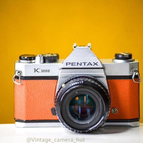 Pentax K1000 35mm Film Camera With SMCM 50mm F/1.7 Prime Lens Etsy
