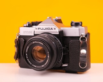 Vintage FUJI STX-2 Film Camera With 50mm X-FUJINON Lens - Etsy