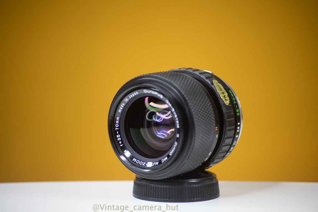 Olympus Zuiko Auto Zoom 3570mm F/4 Lens With Lens Filter and Etsy