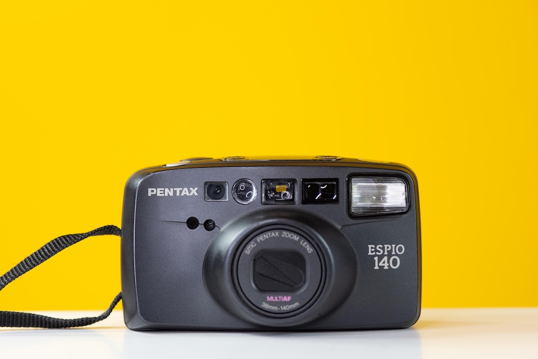 Pentax Espio 140 35mm Film Camera with Case and Remote Control - Etsy 日本