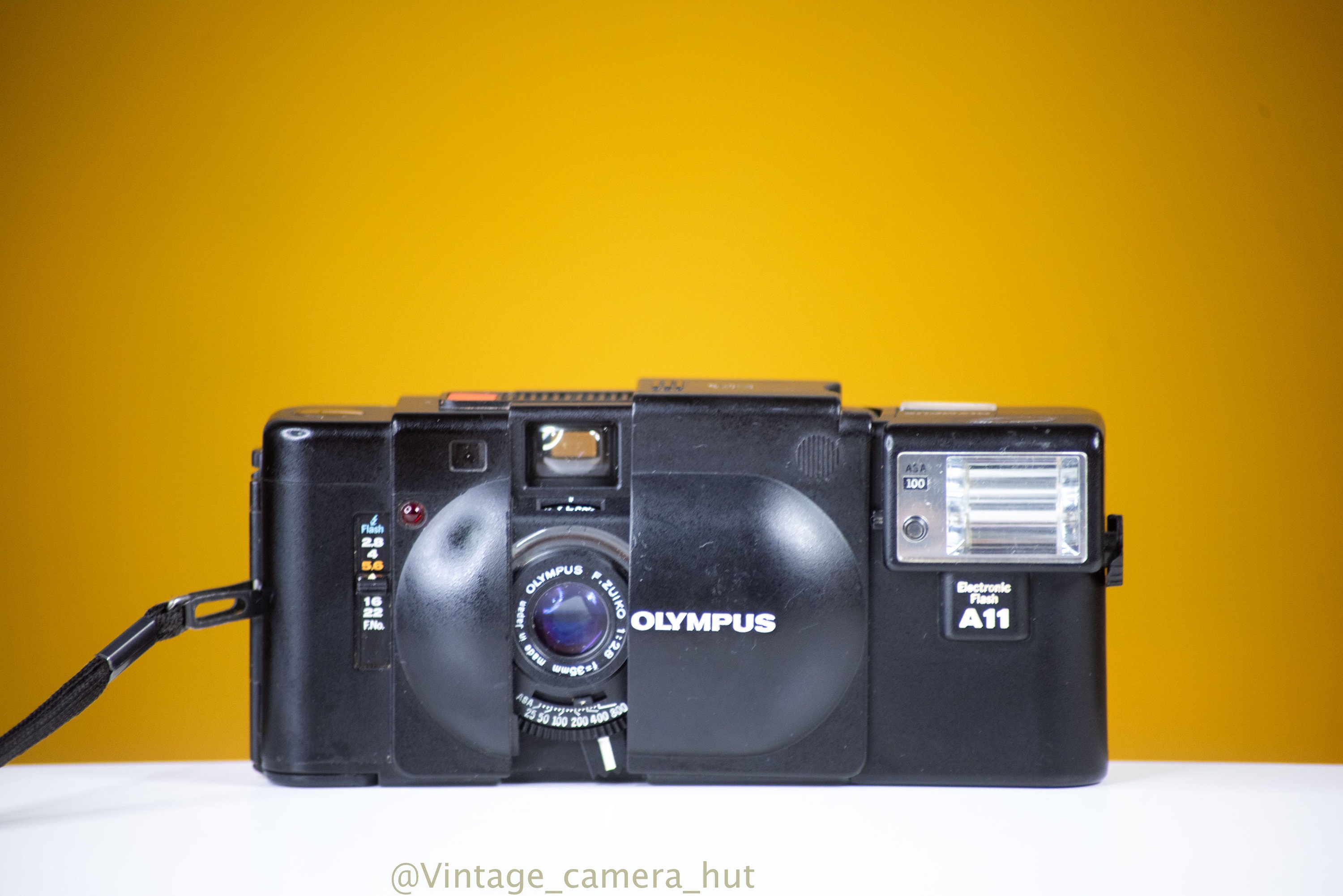 Olympus XA Vintage 35mm Film Camera With A11 Flash - Etsy