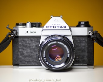 ヴィンテージ ペンタックス K1000 35 mm フィルムカメラ（50 mm f/2.0