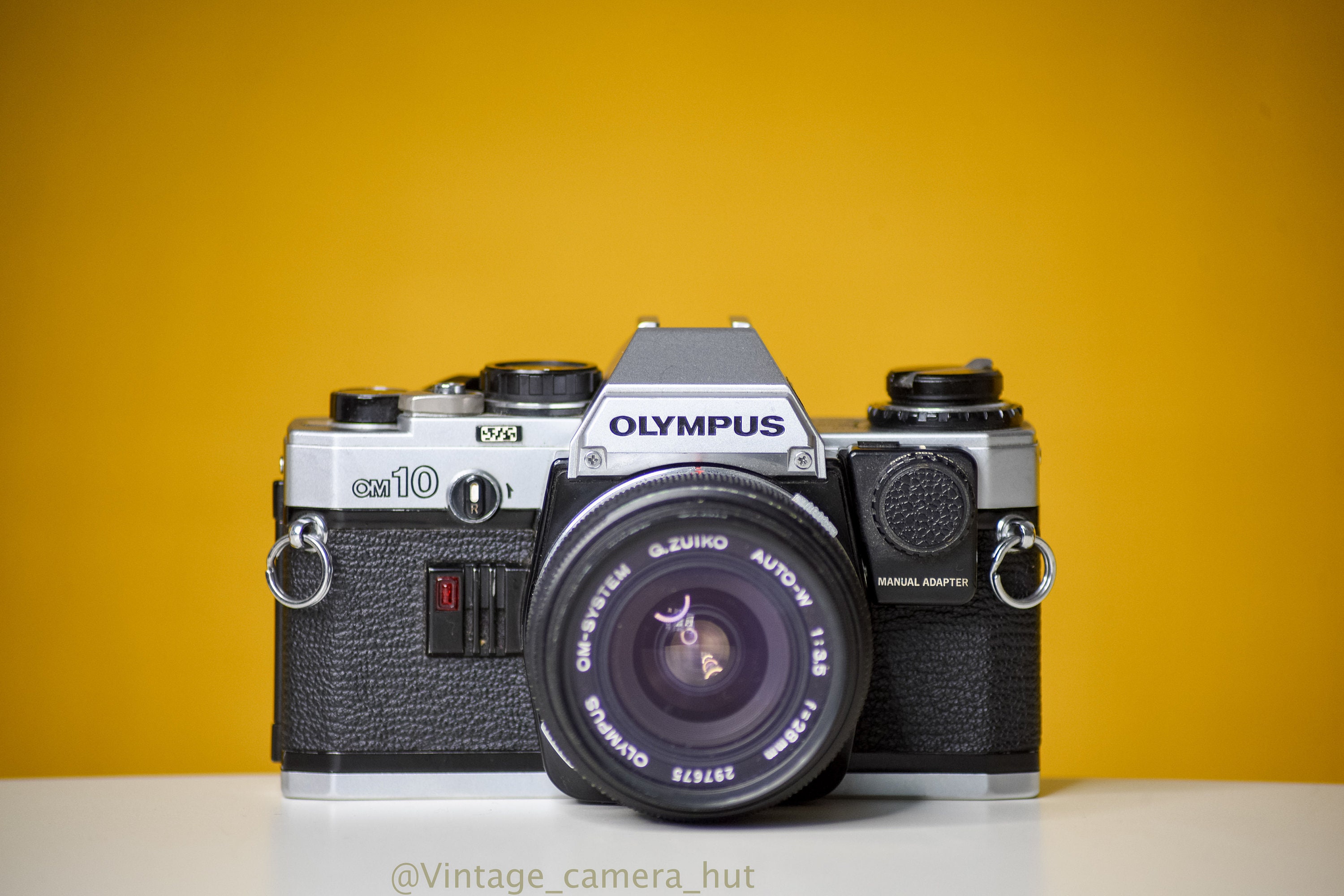 Vintage Olympus OM10 35mm Film Camera, G.zuiko 28mm Lens, Manual
