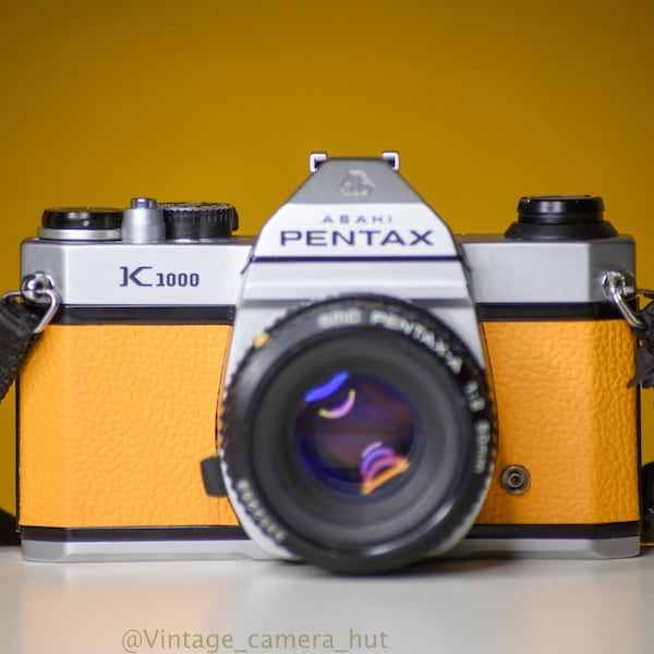 Pentax K1000 35mm Film Camera with SMC-M 50mm f/1.7 Prime Lens