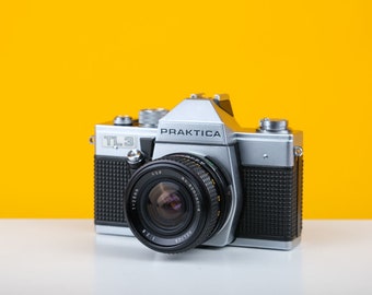 Praktica TL3 35mm Film Camera with Helios 28mm f/2.8 Lens