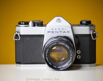 Pentax ES II & Takumar 50mm F1.4 Vintage 35mm SLR Camera - Etsy