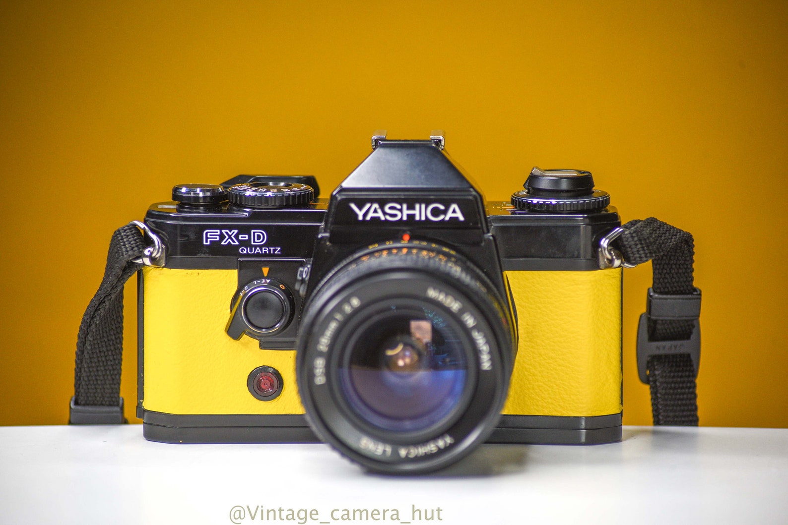 Yashica FXD 35mm Film Camera with Yashica 28mm f/2.8 Lens Etsy