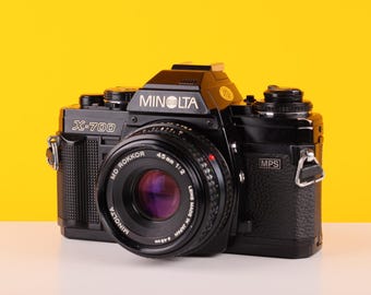 ミノルタ X300 フィルムカメラ（50 mm f/1.7 MDレンズ搭載） - Etsy 日本