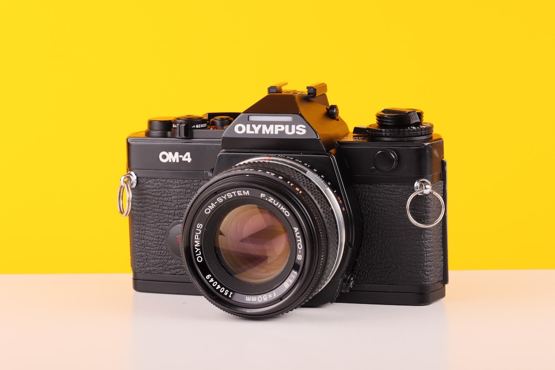 Olympus OM-4 35mm Film Camera With Zuiko 50mm F1.8 Prime Lens - Etsy