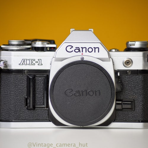Vintage Canon AE1 Program 35mm Film Camera Etsy