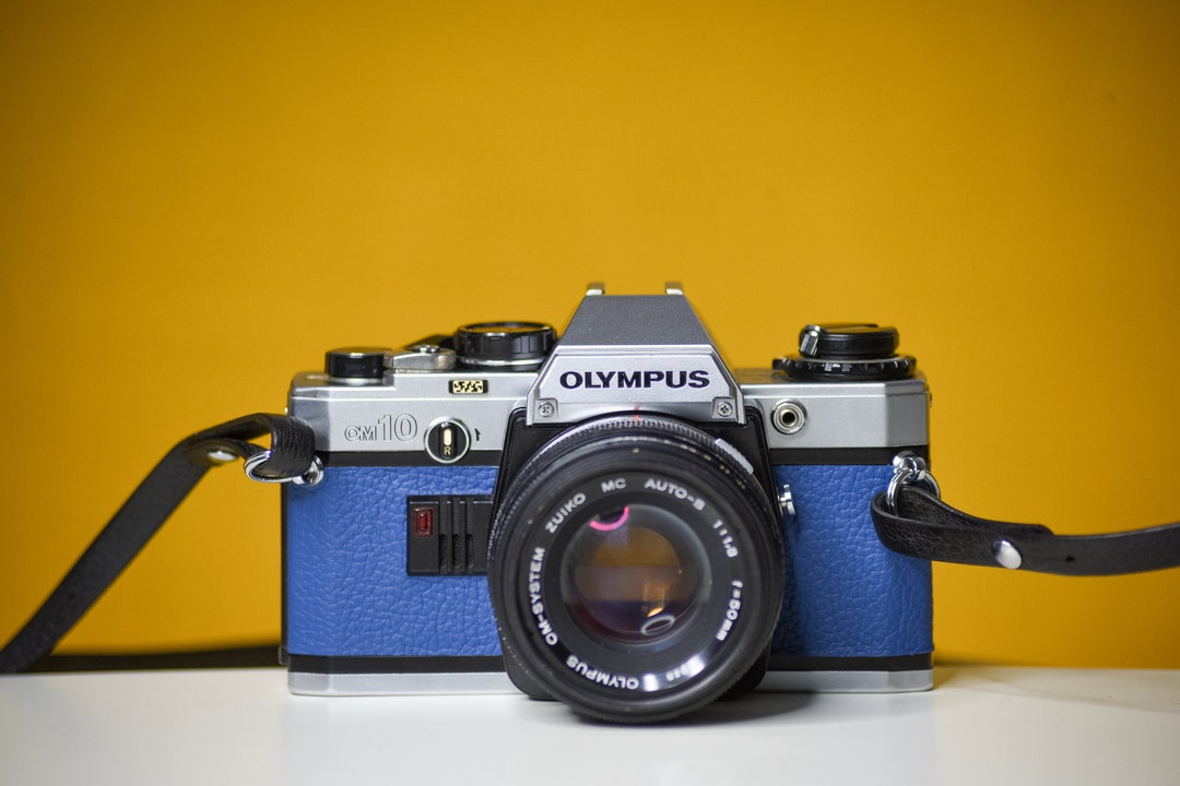 Olympus OM10 Slr Vintage 35mm Film Camera With Zuiko 50mm F1.8 Etsy