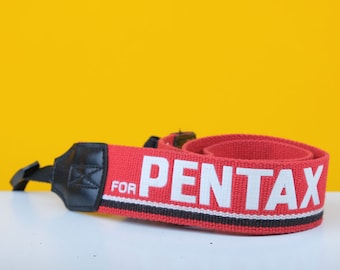PENTAXロゴ入りペンタックスカメラストラップ。 - Etsy 日本