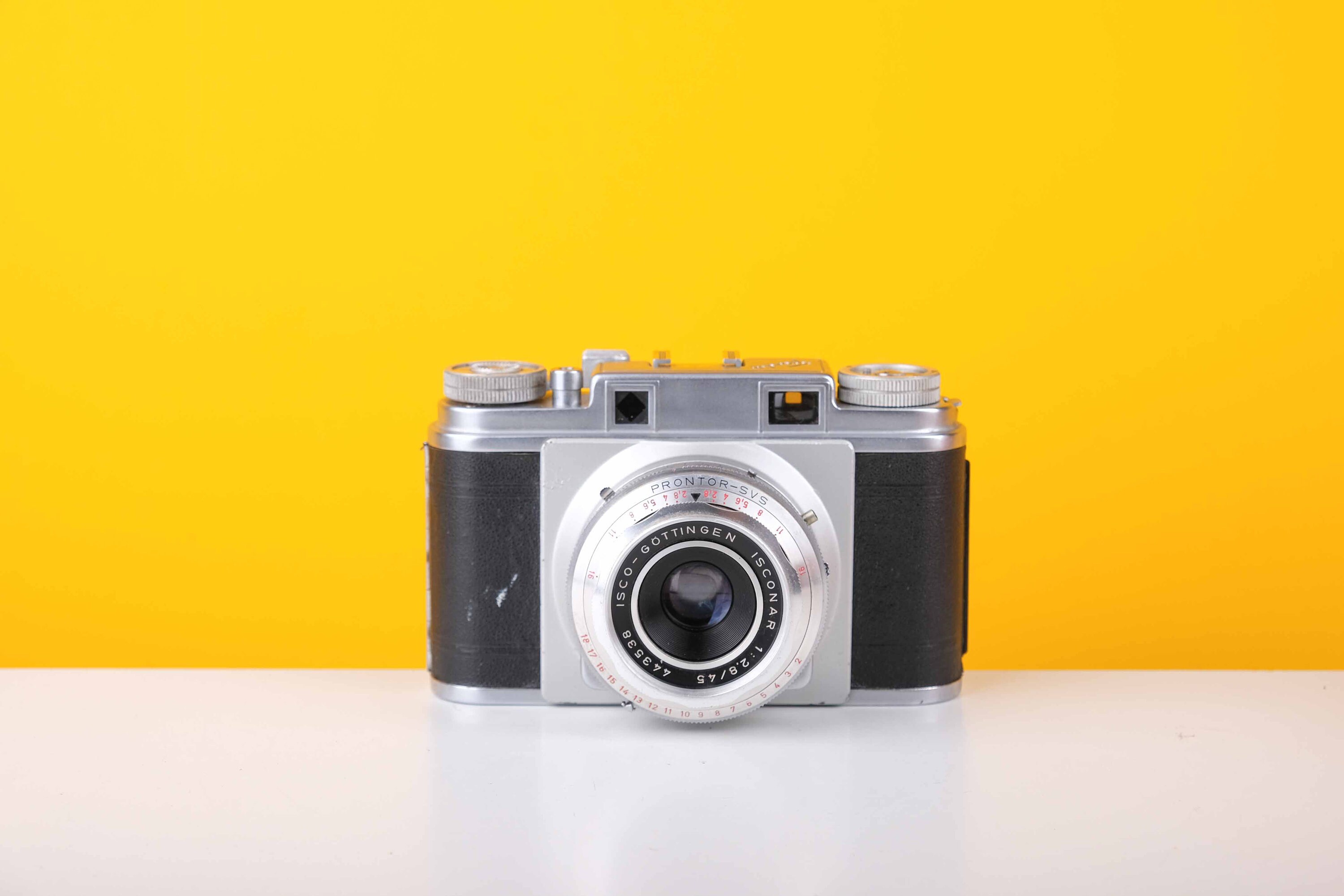 Franka Camera Franka Prontor-svs 35mm Rangefinder Camera With Isco-gottingen Isconar ...