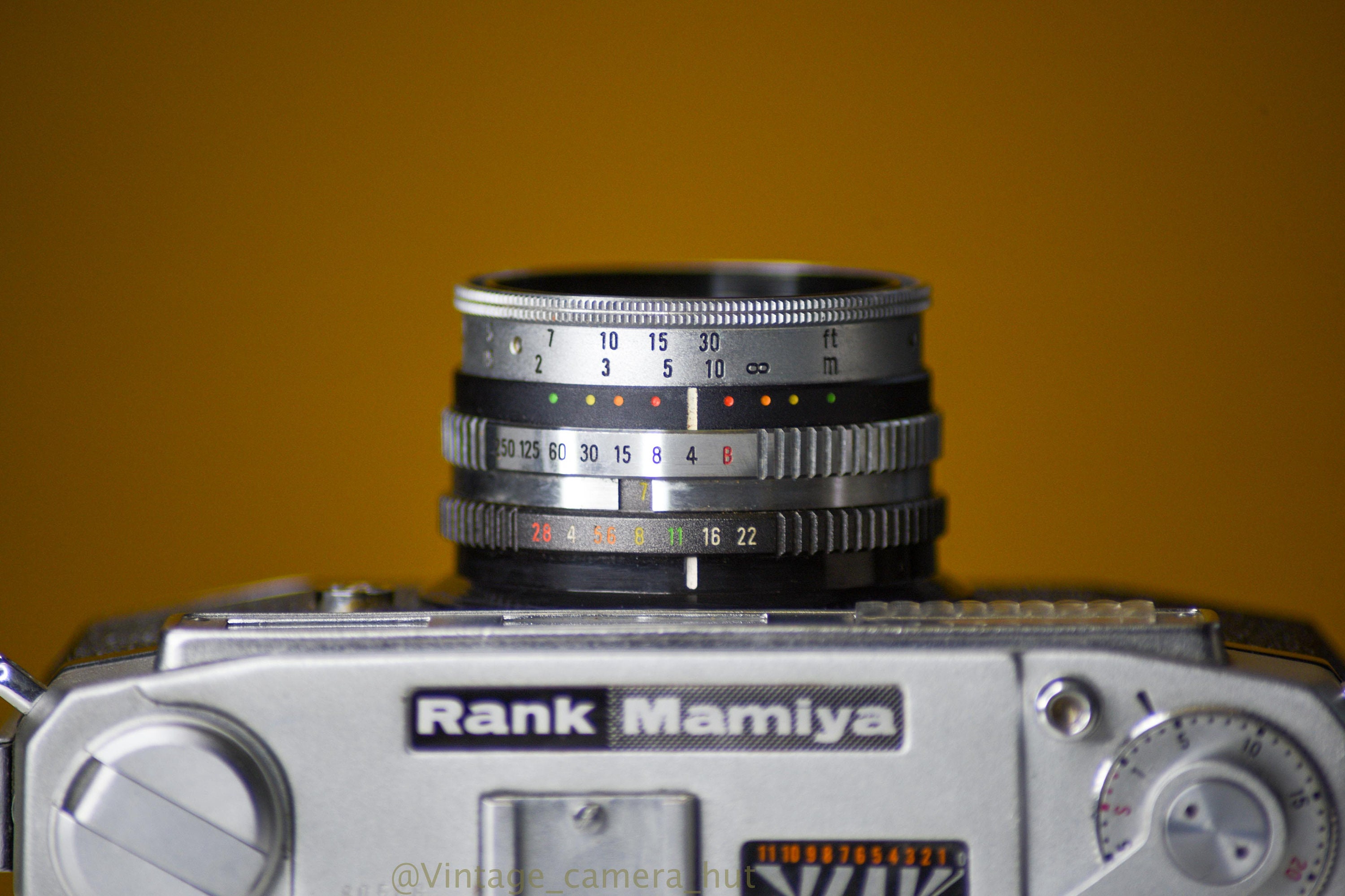 Rank Mamiya 35mm Film Camera Rangefinder with Leather Case Etsy