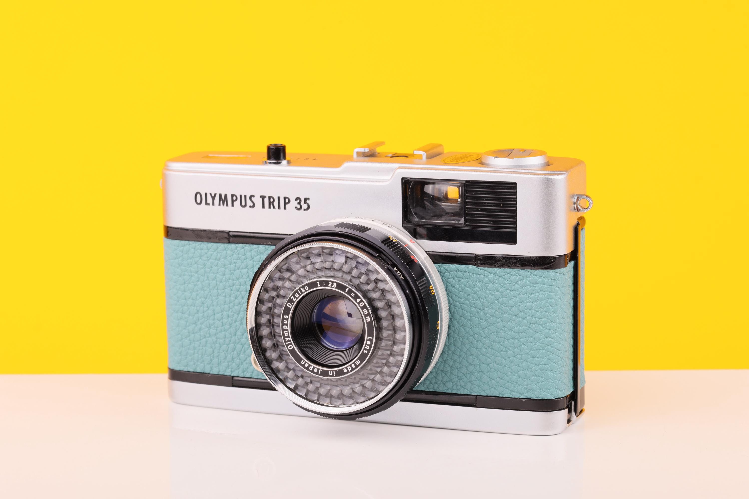 【並品　整備済】レッド　オリンパス Trip35　40mm f2.8　露出計OK K/ OLYMPUS TRIP 35 D.Zuiko 1:2.8 f=40mm オリンパス トリップ